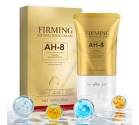 Ah-8 Firming Neck Cream,Neck Firming Cream,Tighten and Lift Neck Cream with Hexapeptide,Double Roller Massage, Reduce Wrinkles Fine Lines and Double Chin, Firm,Moisturizing and Lift Sagging Skin(120g)