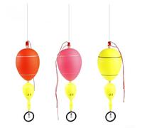Ah Bo Fishing Float for Marine Environments with Luminous Hole Design Supporting Both Small and Large Glow (yellow)