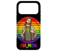 Ah Men Gay Pride Rainbow Flag LGBTQ Stuff Jesus Christian Case for iPhone 17 Pro Max