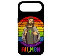 Ah Men Gay Pride Rainbow Flag LGBTQ Stuff Jesus Christian Case for iPhone Air