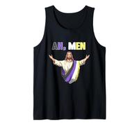 Ah Men LGBTQ Nonbinary Jesus Ah Men LGBTQ Tank Top