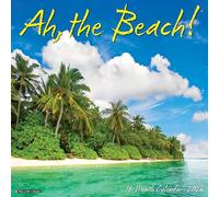 Ah, the Beach! 2026 12 X 12 Wall Calendar