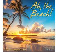 Ah the Beach! 2026 7 X 7 Mini Wall Calendar