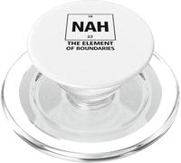 Ah The Element Of Boundaries Chemistry Joke Science Nerd PopSockets PopGrip for MagSafe