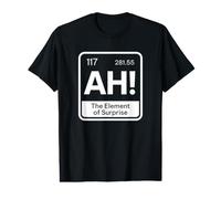Ah! The Element of Surprise Chemistry Humor Value Graphic T-Shirt