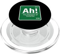 Ah The Element of Surprise Chemistry Science Humor PopSockets PopGrip for MagSafe