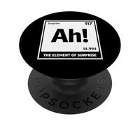 Ah! The Element of Surprise Elements 42 Number Chemistry PopSockets Adhesive PopGrip