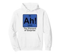 Ah! The Element of Surprise Funny Chemistry Periodic Table Pullover Hoodie