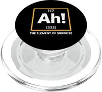 Ah! The Element of Surprise Funny Chemistry Science PopSockets PopGrip for MagSafe