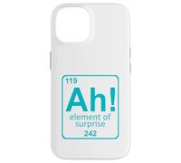 Ah The Element of Surprise Science Humor Periodic Table Case for iPhone 14