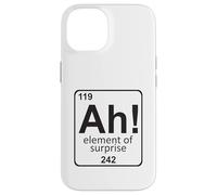 Ah The Element of Surprise Science Humor Periodic Table Case for iPhone 14