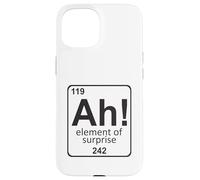 Ah The Element of Surprise Science Humor Periodic Table Case for iPhone 15