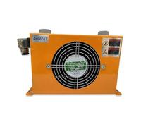 AH0608T-CA 60L/min Mobile Hydraulic Oil Cooler with Fan Driven Oil Cooling System Air-Cooled Oil Radiator Heat Exchanger Widely Application(380)