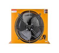 AH1490 Air Cooled Oil Radiator 250L/min Hydraulic Oil Cooler Heat Exchanger Fan Large Heat Dissipation Area(110)