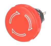 AH165-VR02 | AH16V2R-02R | FUJI PUSH-LOCK, TURN-RESET (32MM DIA) RED 2NC