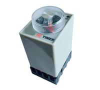 AH3-3 Time relay 12V/24V/36V/110V220V/380V Delay Timer Time Relay 8Pin with base 3S 6S 10S 30S 60S 3 metres 6M 10M 30M 60M(10S,220V)