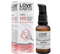 AHA 10% Lactic Acid Serum With Organic Carrot Root & Hyaluronic Acid For Hyperpigmentation, Dark Spots & Ageing 30 ML