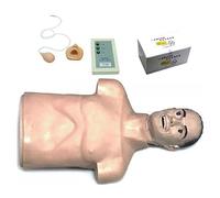 AHA CPR Training Manikin with Controller, Semi-body Adult Figure Model for Anatomy Study Tools, Human Body Model, Physiology Practice