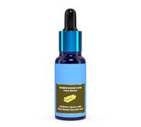 AHA Exfoliator Face Serum - 30ml | Plant-Based Glycolic Acid from Sugarcane | 10-Min Facial Peeling Solution for Deep Exfoliation, Blackheads & Tan Removal | Ayurvedic AHA Peel with 14 Herbs | Unisex