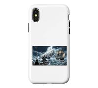 Ahab Faces the White Whale Moby-Dick Case for iPhone X/XS