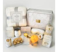 AHAGIFTREE Gift Baskets for Women,11PC Care Package with Moon Lamp,Grief,Get Well Soon After Surgery,Birthday,Think of You,Thank You,Sympathy