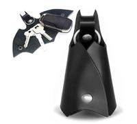 Ahaimy Batman Keychain, Batman PU Leather Key Case, PU Leather Key Case, Wallet, Bat Keychain, Leather Car Key Organizer for All Kinds of