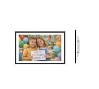 Ahalar HD IPS Smart Wi-Fi Digital Photo Frame (Black, wired)
