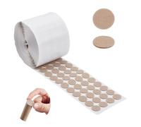 AHANDMAKER 1000 PCS Small Felt Pads 4/5" Flat Round Self-Adhesive Thick Felt Dots Felts Furniture Pads Cabinet Door Bumpers for Cabinets Table Drawers Top Items Furniture Walls Floors