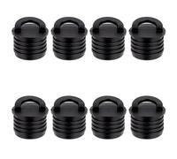AHANDMAKER 10PCS Rubber Kayak Scupper Plug Kit with Handle Scupper Plugs Drain Holes Stopper Universal Kayak Plugs Accessories for Sit on Top of Kayak Canoe Boat