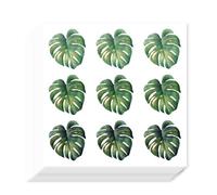 AHANDMAKER 180Pcs Self-Adhesive Planner Stickers, Leaf Stickers Plant Theme Paper Decals for Planner Calendar Scrapbook Crafting Arts Gift Bag Seal Theme Party Decor 90x90mm