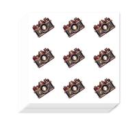 AHANDMAKER 180Pcs Vintage Camera Planner Stickers Self-Adhesive Decals Photography Stickers for Planner Calendar Scrapbook Crafting Arts Journaling Gift Bag Seal Theme Party Decor