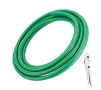 AHANDMAKER 236 Inch Flexible PVC Pipe Aluminum Bendable Tubing with Floral Shears Set for Wedding Floral Arch DIY Craft Home Garden Decoration Water Tube Stems (Green)