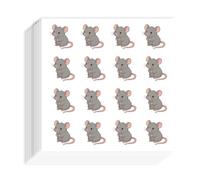 AHANDMAKER 240Pcs Cute Cartoon Mouse Stickers Kawaii Animal Decals Planner Stickers for Calendar Scrapbook Water Bottles Laptop Party Decor Gift Bags Crafting Arts
