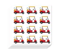 AHANDMAKER 240Pcs Self-Adhesive Golf Cart Planner Stickers, Golf Sport Theme Stickers Decorative Paper Decals for Planner Calendar Scrapbook Crafting Arts Party Decor Gift Bag Envelope Seal