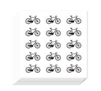 AHANDMAKER 300Pcs Self-Adhesive Planner Stickers, Bicycle Stickers Decorative Decals for Planner Calendar Scrapbook Crafting Party Decor Gift Bag Seal Theme Party Decor, 90x90mm