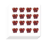 AHANDMAKER 320Pcs Dynamic Boxing Gloves Self-Adhesive Stickers, Sport Stickers Sporty Decals for Gym Gear, Locker Decor, DIY Projects, Notebooks