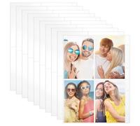 AHANDMAKER 40 Pack 4x6 Photo Album Sleeves Top Loading Picture Sheet Protector Double-Sided 4 Pocket Photos Pages Ultra-Clear Photo Sleeves Holding 320 Pictures Water Proof Binder Sheets