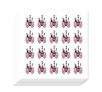 AHANDMAKER 400Pcs Self-Adhesive Planner Stickers, Bowknot Stickers Decorative Decals for Planner Calendar Scrapbook Crafting Party Decor Gift Bag Seal Theme Party Decor, 90x90mm