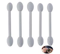 AHANDMAKER 5 pcs Clay Texture Tool Set 5 Double-Headed Modeling Pattern Rollers Texture Sticks Sculpting Detail Tools for Paint Clay, DIY Clay Sculpture Crafts