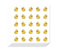 AHANDMAKER 500Pcs Cartoon Duck Stickers Self-Adhesive Animal Decals Cute Scrapbook Planner Stickers for Calendar Scrapbook Crafting Arts Journaling Gift Bag Seal Theme Party Decor