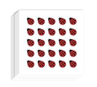 AHANDMAKER 500Pcs Ladybug Planner Stickers, 0.5x0.5 Inch Self-Adhesive Lady Bug Scrapbook Paper, Insect Stickers Decals for Scrapbooking Planner Calendar DIY Crafts Album Party Decor Gift Bag Seal
