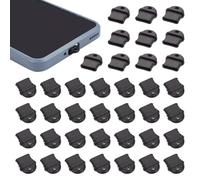 AHANDMAKER 50Pcs USB C Port Dust Plugs, USB Type C Anti Dust Plugs Cover Charging Port Protector Caps Dust Cover Caps for iPhone Samsung Galaxy Google Note All USB C Devices