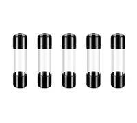 AHANDMAKER 5Pcs Clear Rigid Plastic Tubing with Caps 4.7 x 1.1 Inch Storage Tubes with Lid 2.3cm/0.9Inch ID Cylinder Tube for Incense Sticks Beads Toothpick Needle Item Storage