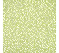 AHANDMAKER Cotton Fabric by The Yard, 63" Wide White Leaves Pattern Green Quilting Fabric Spring Greenery Printed Cloth Sewing Material for Handmade Holiday Patchwork DIY Crafts Home Decor