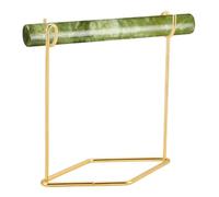 AHANDMAKER Crystal Stone Holder Display Stand Adjustable Metal Arm Display Stands Alloy Crystal Ball Support Base Golden Easel Holder for Collectibles Crystals Rocks Geodes Mineral Agate Fossil