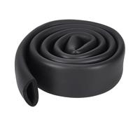 AHANDMAKER Foam Tubing for Handle Grip Support, Synthetic Rubber Handlebar Cover Grip 1.3 Inch OD 1 Inch ID 43.3 Inch Long Comfortable Non-Slip Handle Grips for Fitness Equipment Bicycle, Black