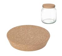 AHANDMAKER Large Cork Bottle Stoppers Tapered Cork Bung Wine Stopper 5.12-5.9 Inch/ 13-15 cm Plug for Wine Bottle, Glass Jar Carafes, Pottery, Beer Glass Bottle, Craft DIY Decor, 3cm Thick