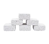 AHANDMAKER Pet Chewing Molar Block, 12pcs Rectangle Lava Block Chew ，molar Teeth Mineral Stone, Chinchilla Teeth Grinding Molar Lava Block Stone