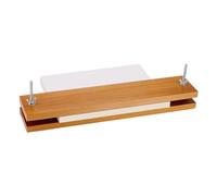AHANDMAKER Wood Bookbinding Press, 15.75x3.15 Inch Rectangular Book Press Machine, Flat Paper Press Machine Book Press Bookbinding for Handmade DIY Bookbinding Supplies and Flower Press, Peru