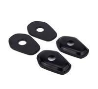 Aharon Motolumino Motorcycle LED Turn Signal Mounting Brackets 4-Pack | Compatible with Suzuki & Kawasaki, M8/M10 Thread |Tight Fit in Original Turn Signal Locations | Bike Indicator Lights | Blinkers